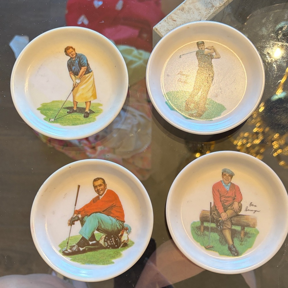 Wilson Vintage Golf Coasters Set